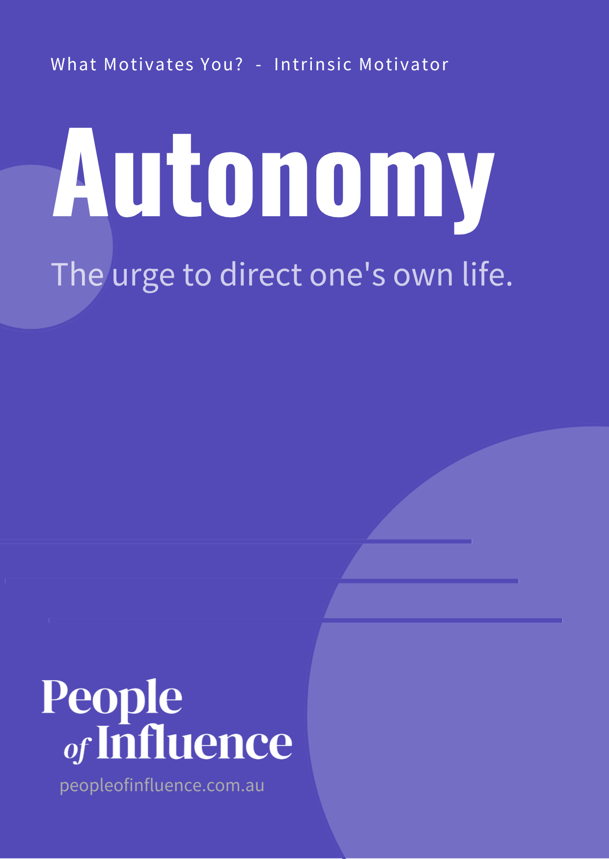 Autonomy category card
